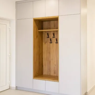 Manhattan szürke, és gold craft tölgy előszoba